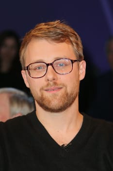 Lars Ruppel (Peotry-Slamer),recording of the NDR talk show (broadcast 03.04.),Hamburg,27.03.2015
