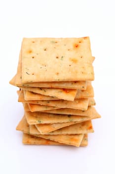 Vegetable salty crackers