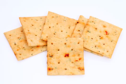 Vegetable salty crackers