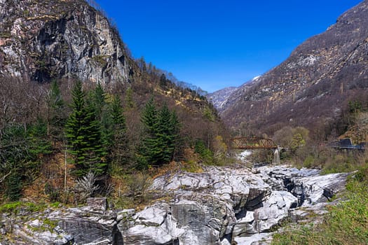 Spring in the Maggia Gorge