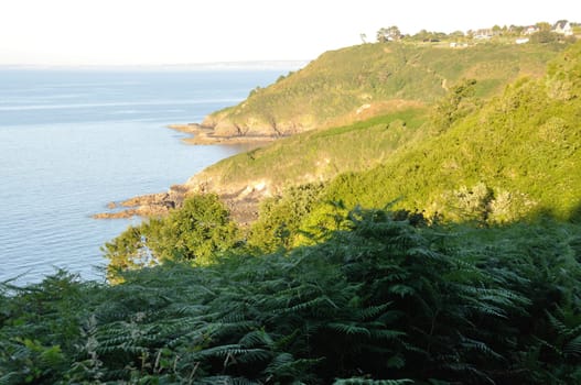 The Brittany coast in Pordic