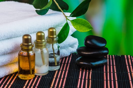 aromatherapy and alchemy with pink flowers