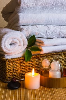 aromatherapy and alchemy with pink flowers