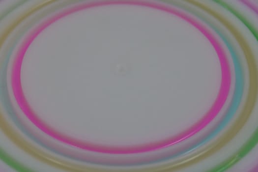 beautiful concentric circles of soft colors different ornament