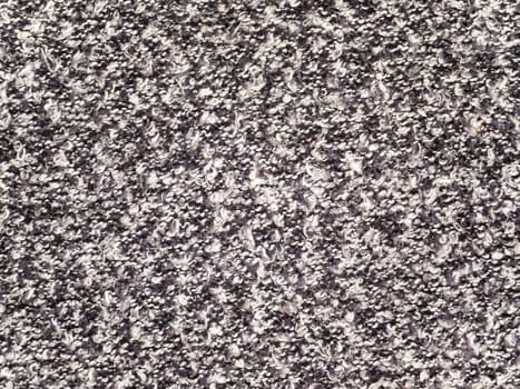 Texture of gray woolen fabric with place for text. Background image.
