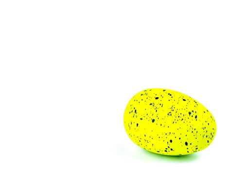Colored easter eggs on a white background. Holiday. Religion. The culture. Place for text. Background image. Template.