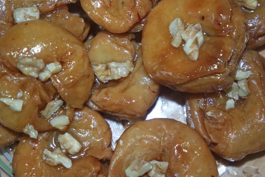 Delicious and tasty Asian sweet dish called balu shahi or baloshahi or balushahi. This dish is street sweet found in Pakistan India and Bangladesh and served in the festivities.