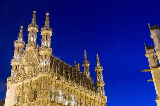 The old city hall building of Leuven, Belgium