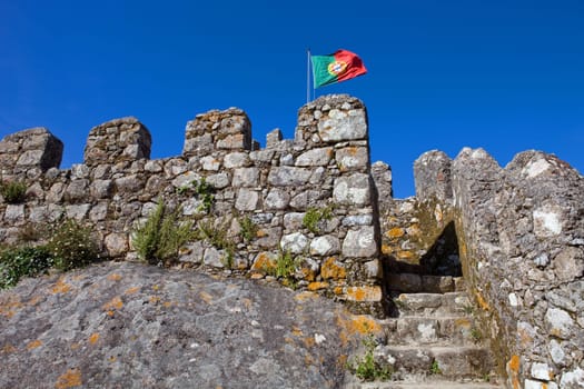 Castelo dos Mouros in the village of Sintra, Portugal