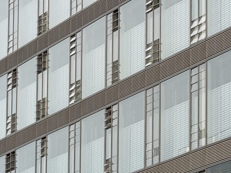 modern glass facade