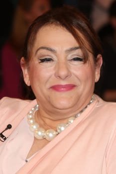 Maryam Komeyli (working at a last-minute counter at Hamburg Airport for 25 years),Lanz,recording 2 of 14.04.2015,Hamburg
