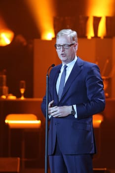 Markus Frank (Frankfurt City Councillor for Economic Affairs ),Award ceremony for the LEA Award at the Festhalle,Frankfurt/Main,14.04.2015