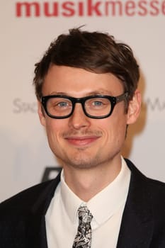 Jakob Sinn von Revolverheld,award ceremony of the LEA Award at the Festhalle,Frankfurt/Main,14.04.2015