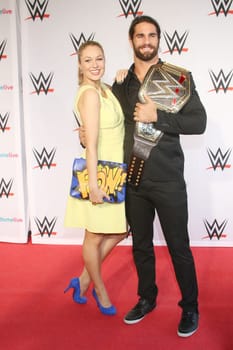 Seth Rollins (WWE Superstar),Ruth Moschner,WWE Live,O2 World Hamburg,15.04.2015