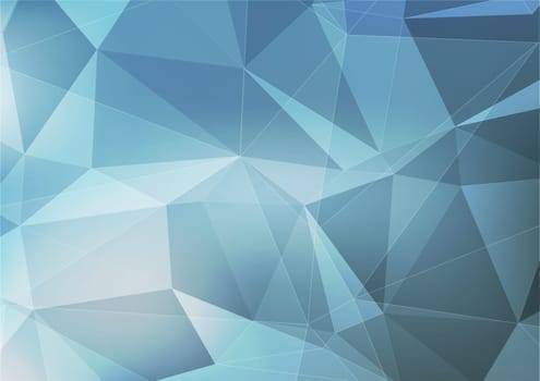 Low poly abstract design background