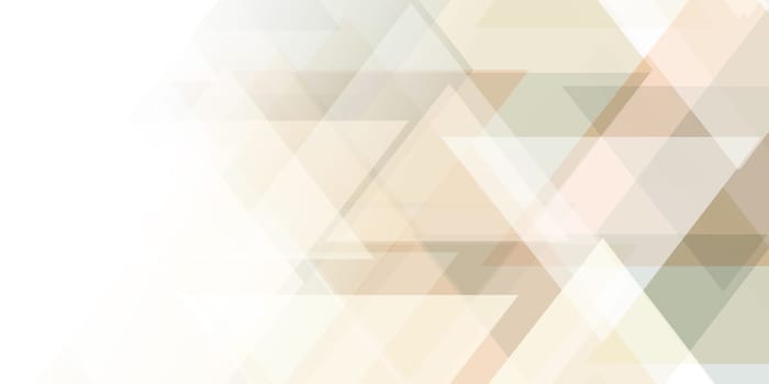 Banner template with an abstract low poly design