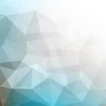 Abstract background with a low poly design