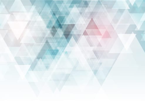 Abstract background with a low poly geometric design