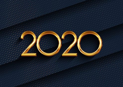 Happy New Year backgroun with a modern design