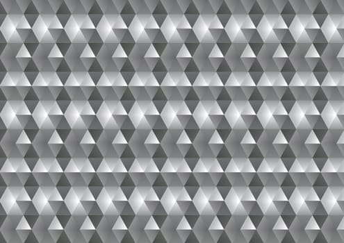 Abstract background with a monochrome low poly design