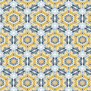 Abstract pattern background with a Moroccan themed design