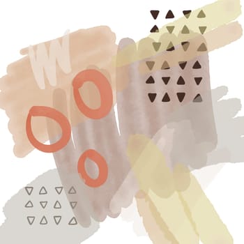 Modern hand painted watercolour design background