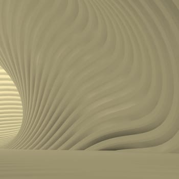 Render of 3D Geometric Abstract Background