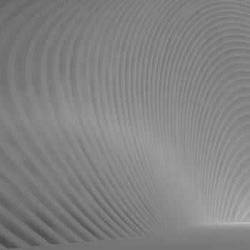 Render of 3D Geometric Abstract Background