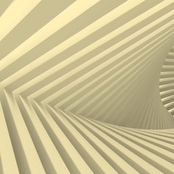 Render of 3D Geometric Abstract Background