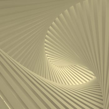 Render of 3D Geometric Abstract Background