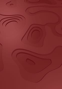 3D Render ofTopology Relief Background