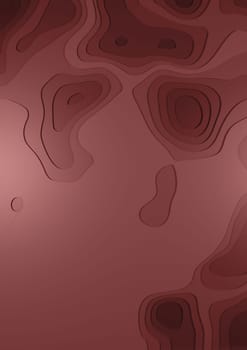 3D Render ofTopology Relief Background