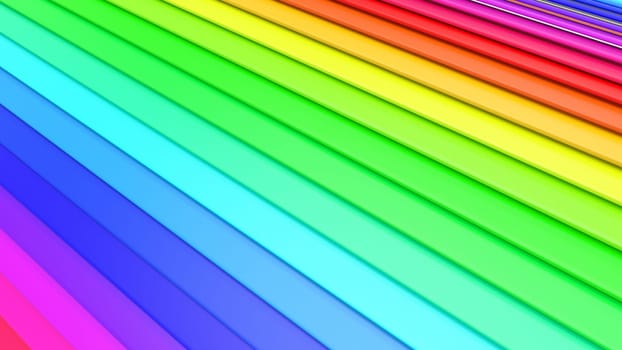 Render of 3D Geometric Abstract Background