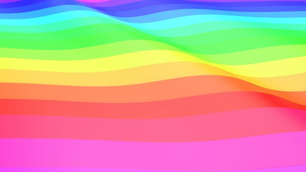 Render of 3D Geometric Abstract Background