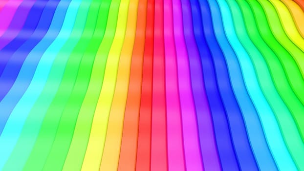 Render of 3D Geometric Abstract Background