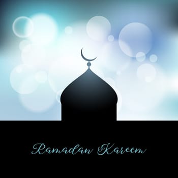 Decorative design for a Ramadan Kareem background