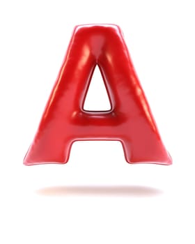3D Render of  Alphabet Letter