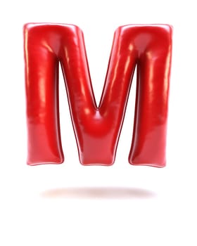 3D Render of  Alphabet Letter