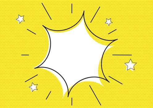Abstract background with a retro starburst design