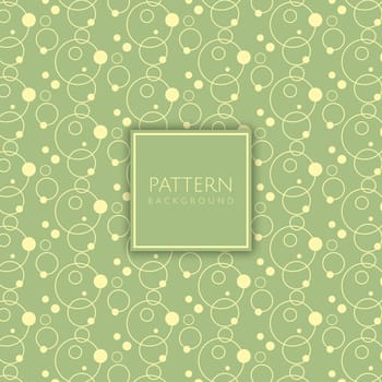 Retro styled pattern background with circles