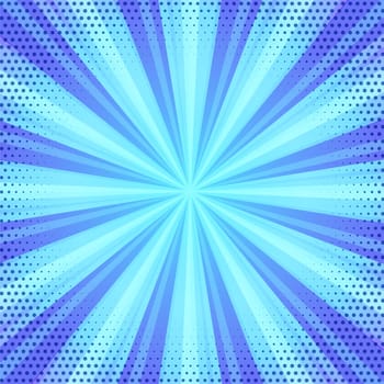 Retro styled abstract starburst design background