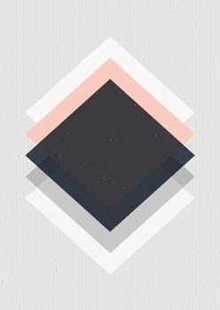 Abstract design with a Scandinavian style design