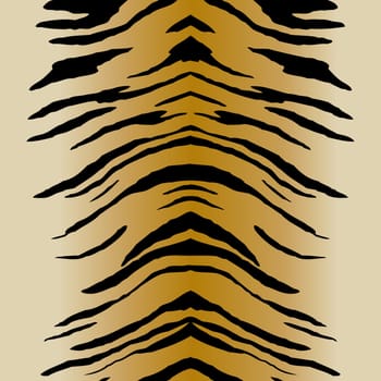 Abstract background with a tiger stripes pattern