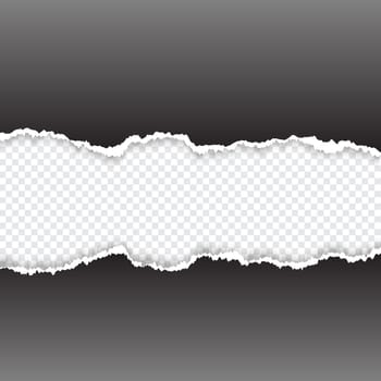 Abstract background with a torn paper design