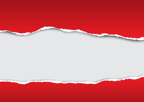 Abstract background with a ripped paper design