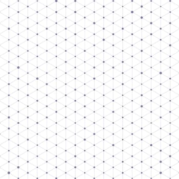 Triangular pattern background with connecting lines and dots