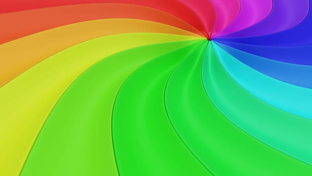 Render of 3D Geometric Abstract Background