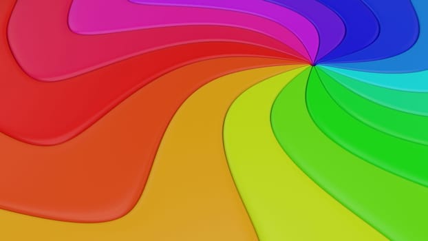 Render of 3D Geometric Abstract Background