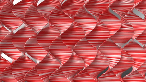 Render of 3D Geometric Abstract Background