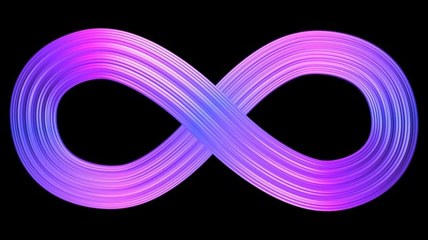 3D render of Abstract dynamic textured wave background